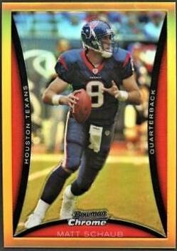 Matt Schaub [Gold Refractor] #BC134