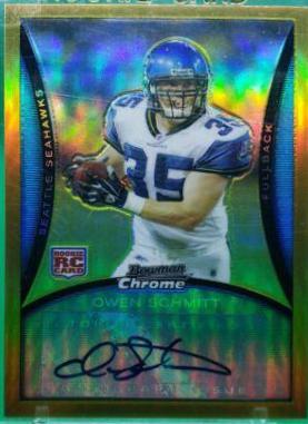 Owen Schmitt [Autograph Gold Refractor] #BC106