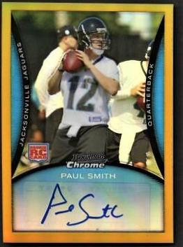 Paul Smith [Autograph Gold Refractor] #BC63
