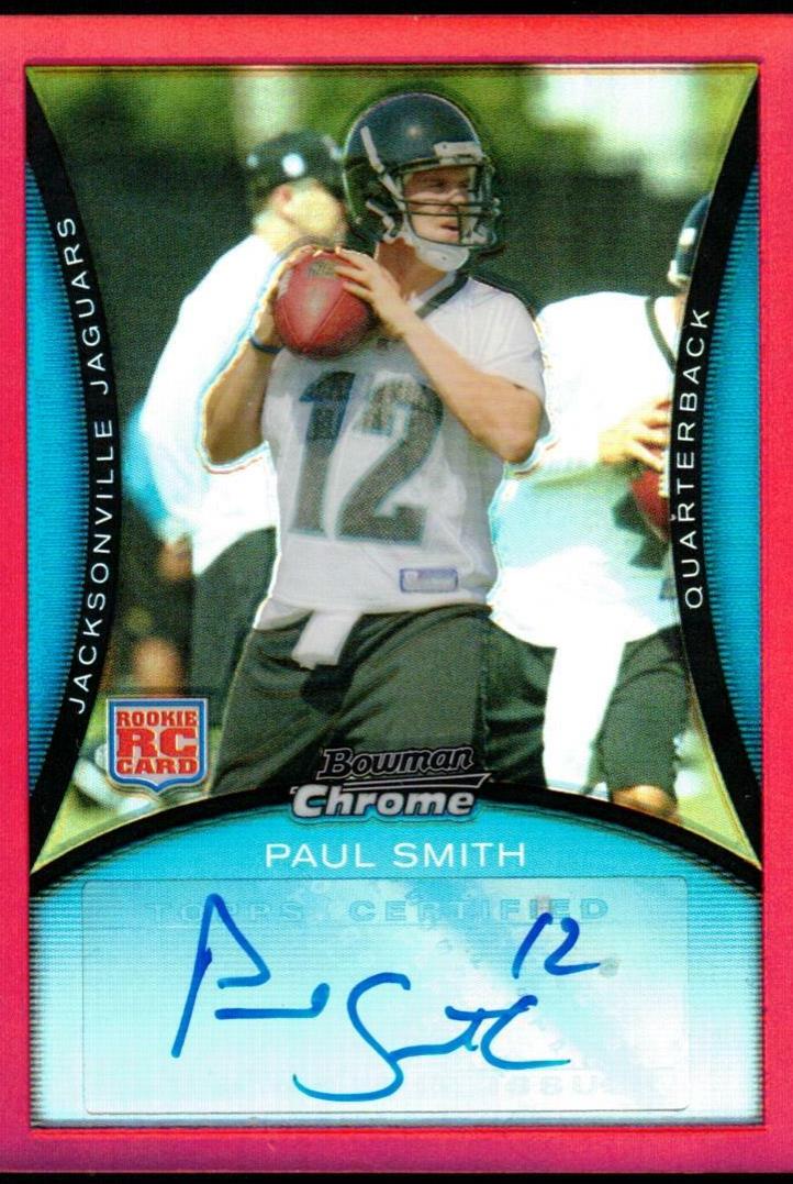 Paul Smith [Autograph Red Refractor] #BC63