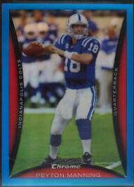 Peyton Manning [Blue Refractor] #BC113