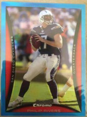 Philip Rivers [Blue Refractor] #BC123