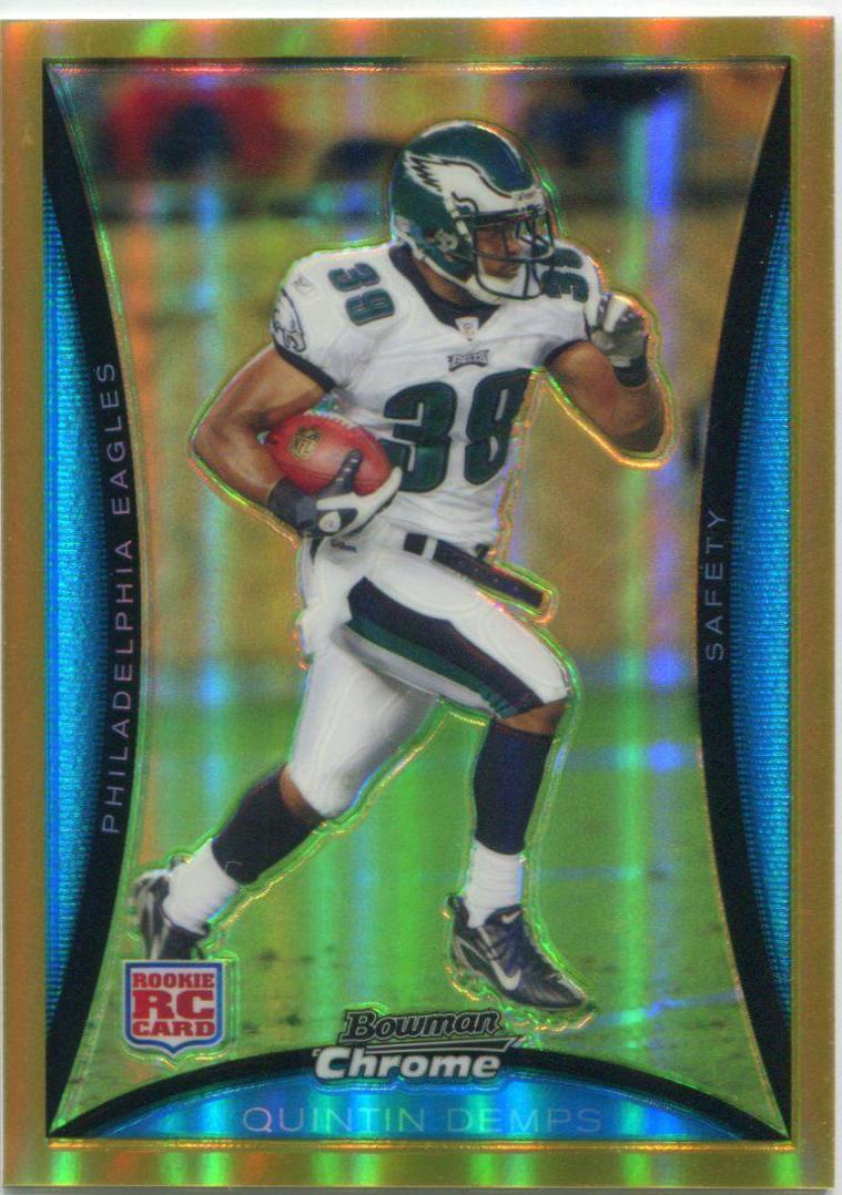 Quintin Demps [Gold Refractor] #BC26