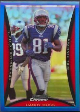 Randy Moss [Blue Refractor] #BC169
