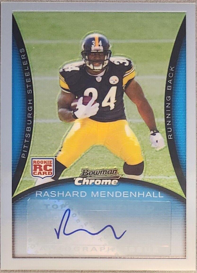 Rashard Mendenhall [Autograph Silver] #BC72