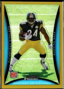 Rashard Mendenhall [Gold Refractor] #BC72