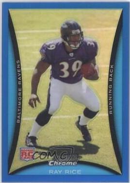 Ray Rice [Blue Refractor] #BC73