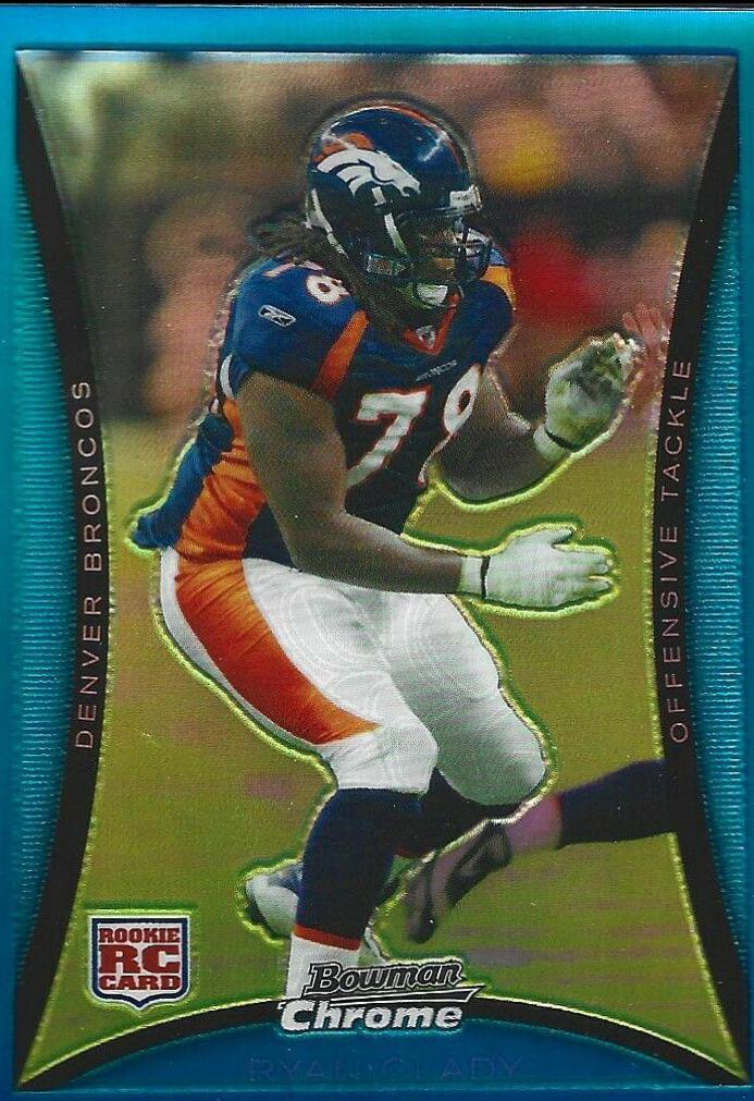 Ryan Clady [Blue Refractor] #BC1