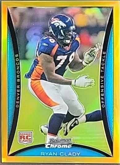 Ryan Clady [Gold Refractor] #BC1