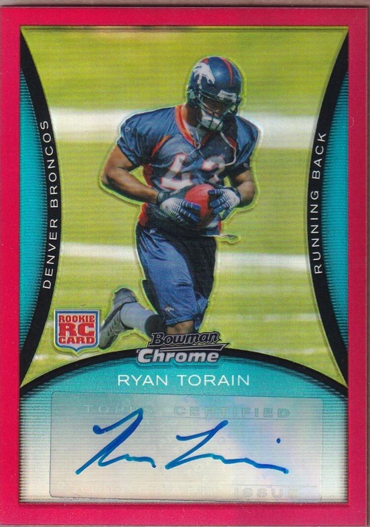 Ryan Torain [Autograph Red Refractor] #BC79