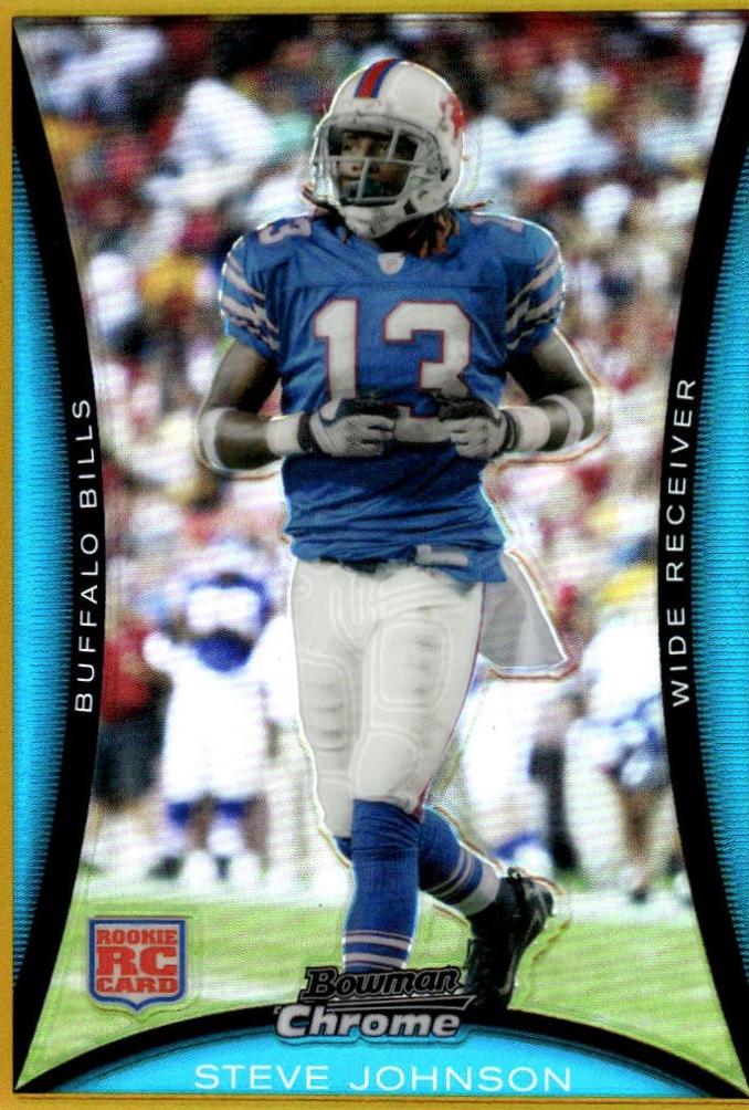 Steve Johnson [Gold Refractor] #BC48