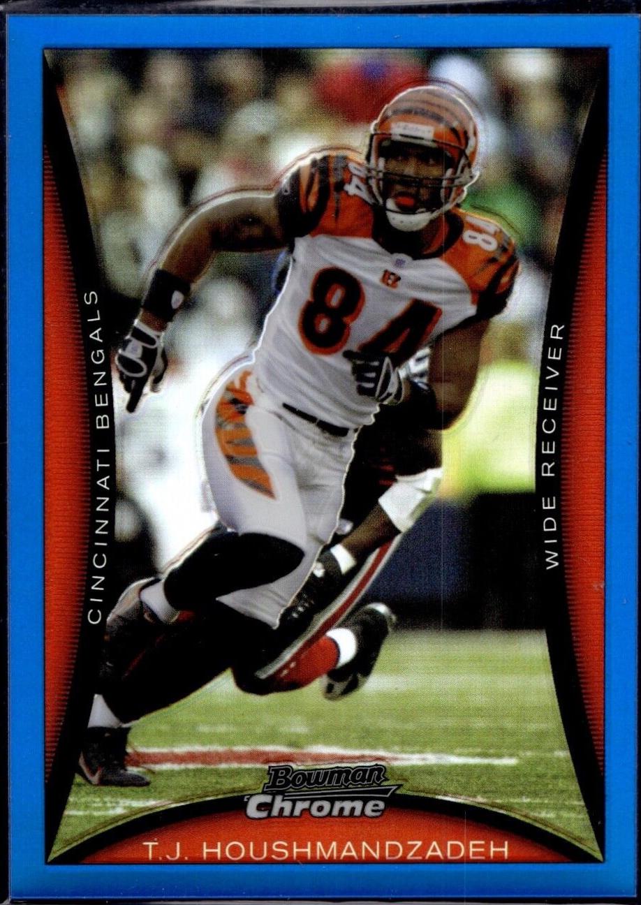T.J. Houshmandzadeh [Blue Refractor] #BC178