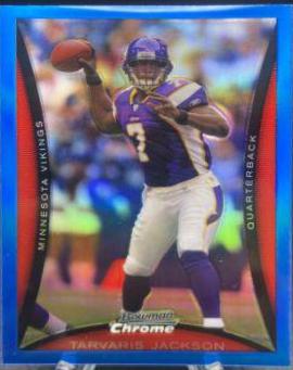 Tarvaris Jackson [Blue Refractor] #BC133