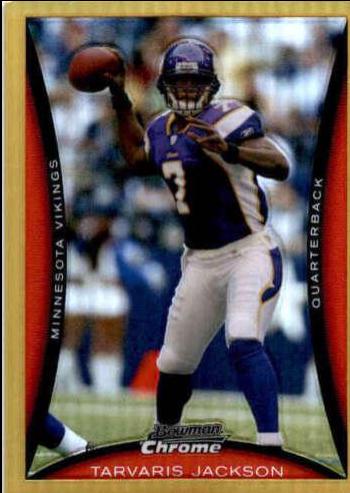 Tarvaris Jackson [Gold Refractor] #BC133