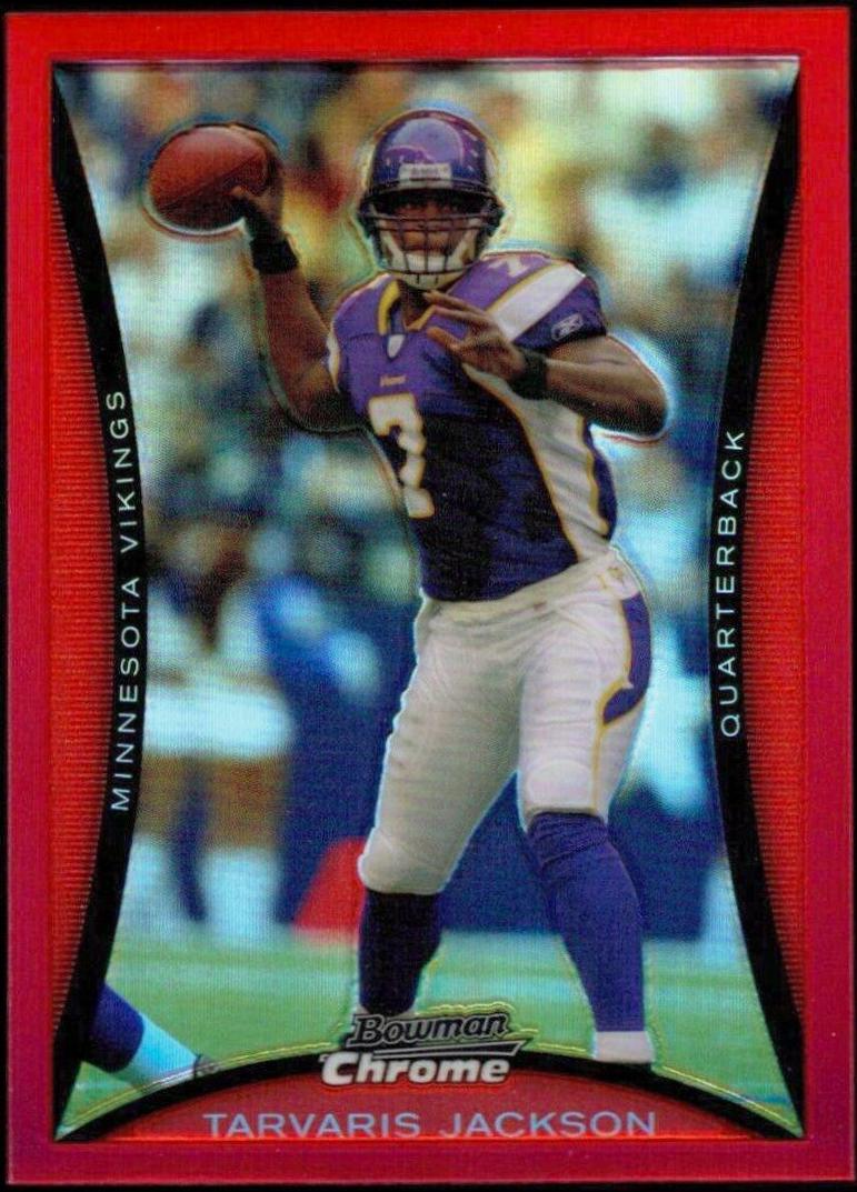 Tarvaris Jackson [Red Refractor] #BC133