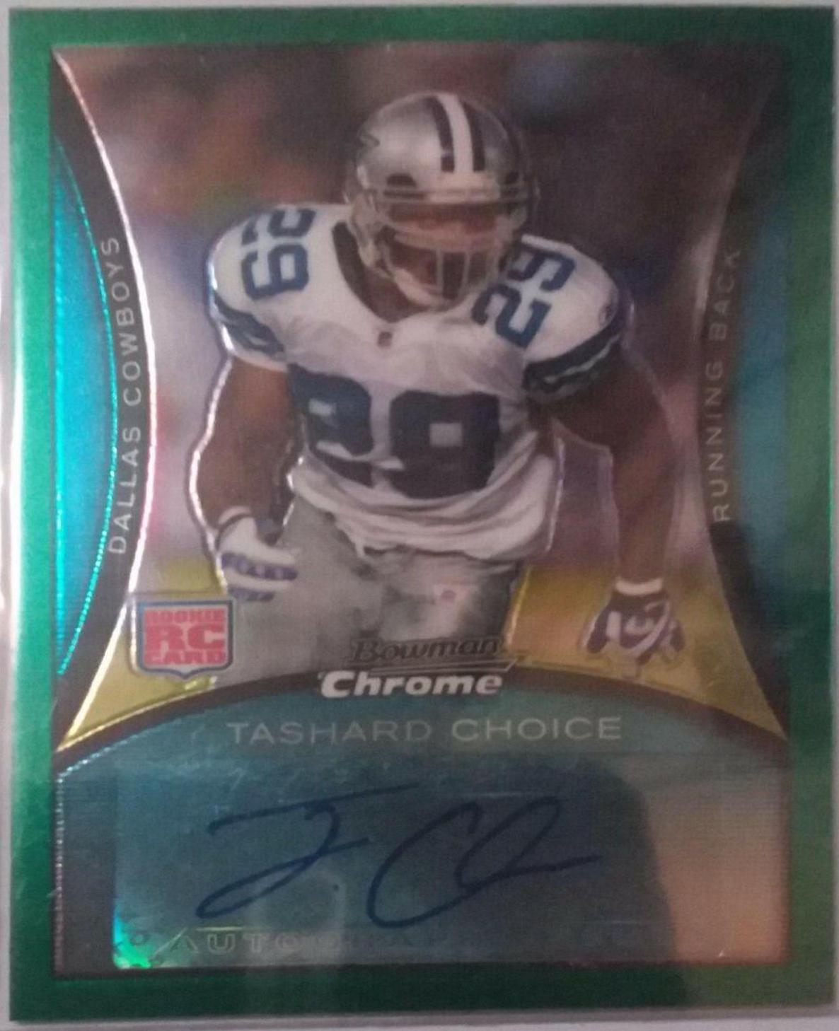 Tashard Choice [Autograph Green] #BC102
