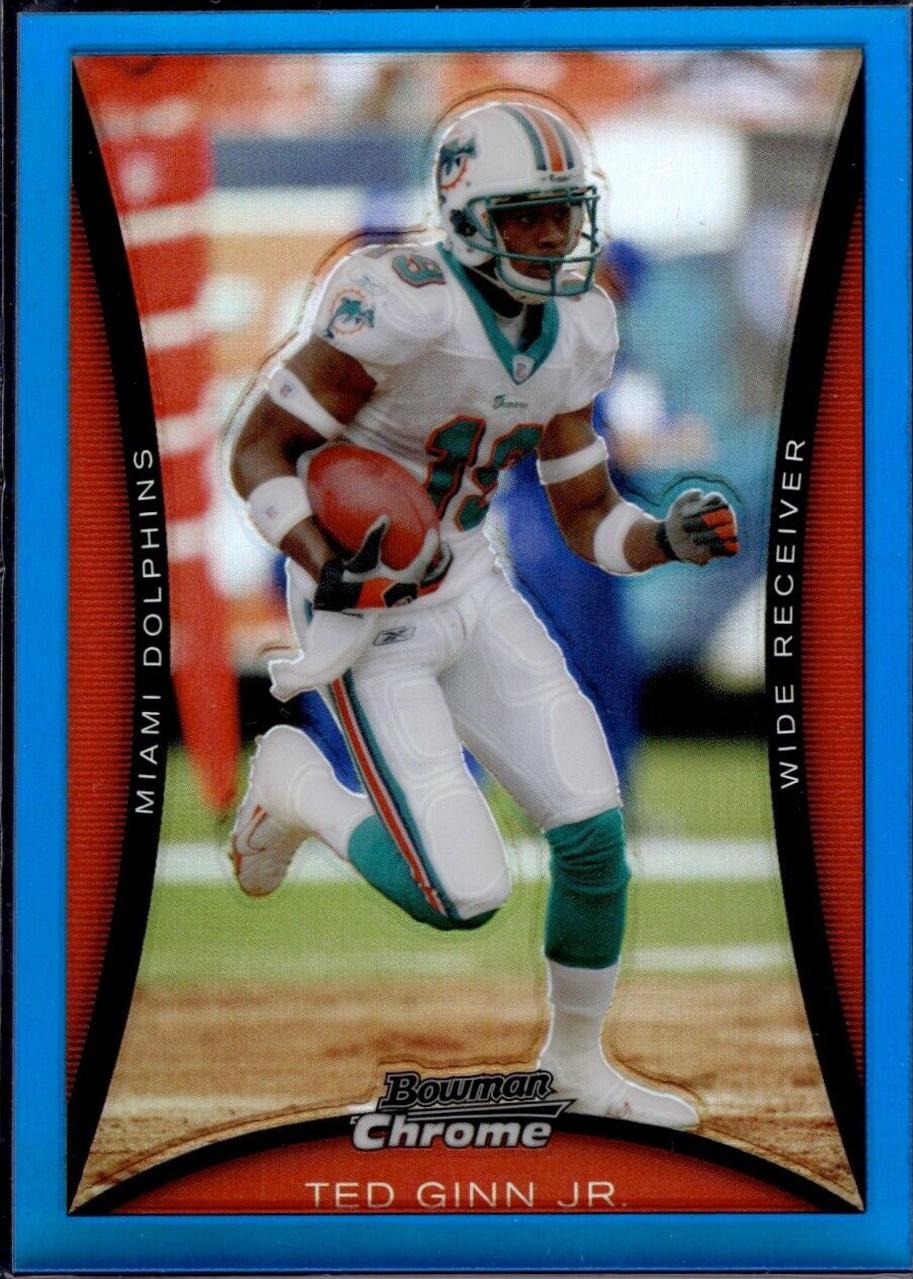 Ted Ginn Jr. [Blue Refractor] #BC198