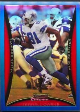 Terrell Owens [Blue Refractor] #BC171