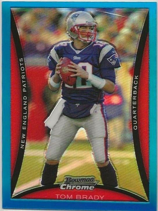 Tom Brady [Blue Refractor] #BC112
