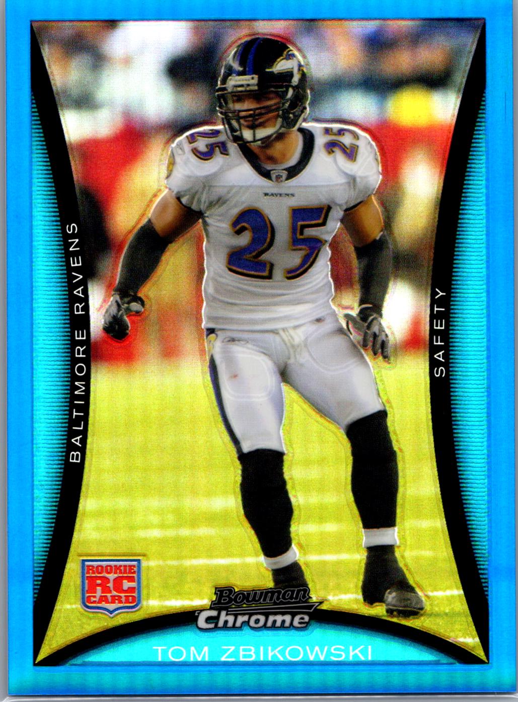 Tom Zbikowski [Blue Refractor] #BC14