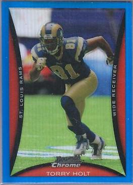 Torry Holt [Blue Refractor] #BC177