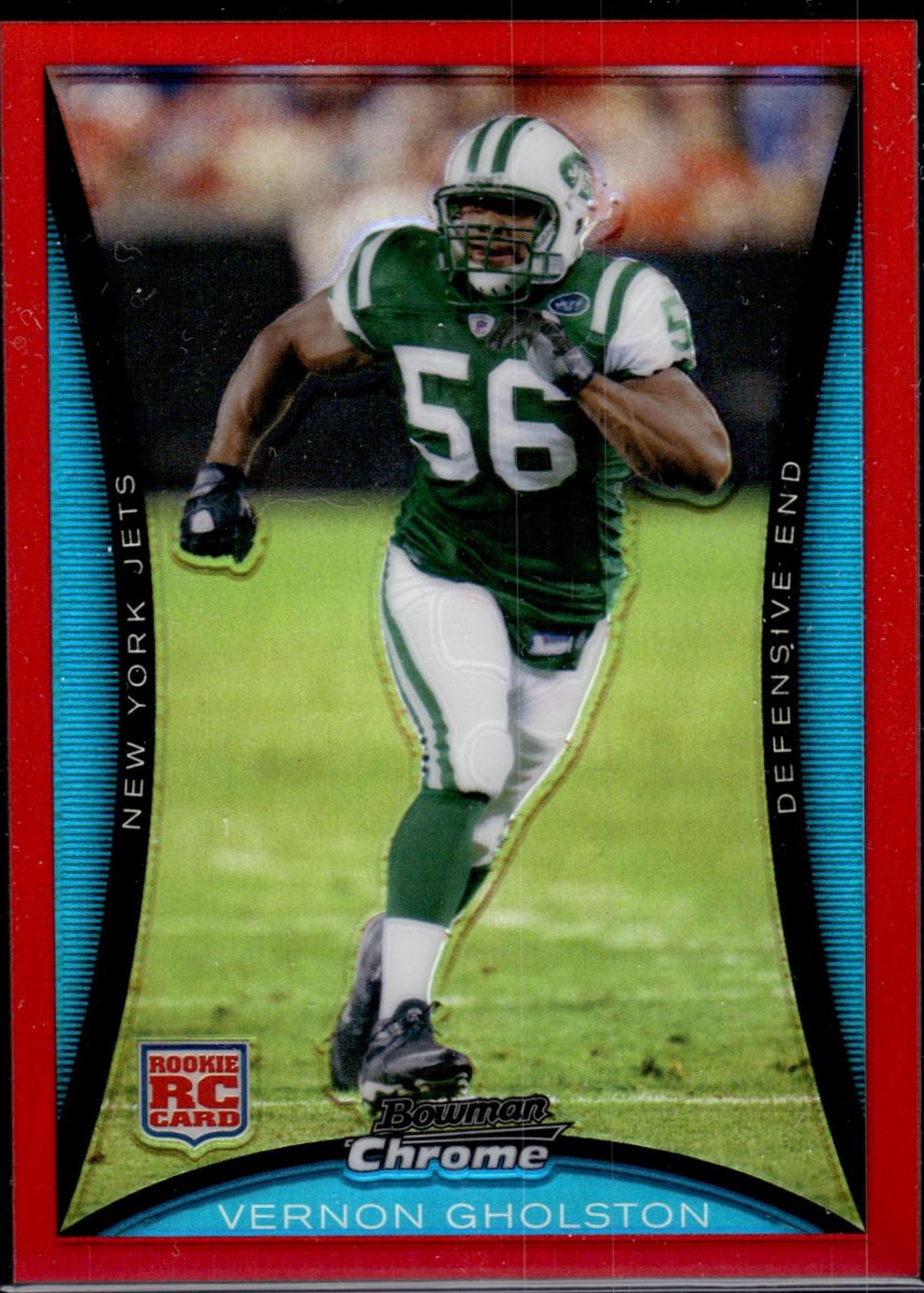 Vernon Gholston [Red Refractor] #BC109