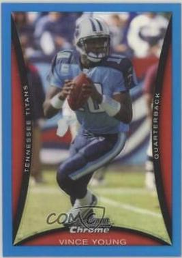 Vince Young [Blue Refractor] #BC118