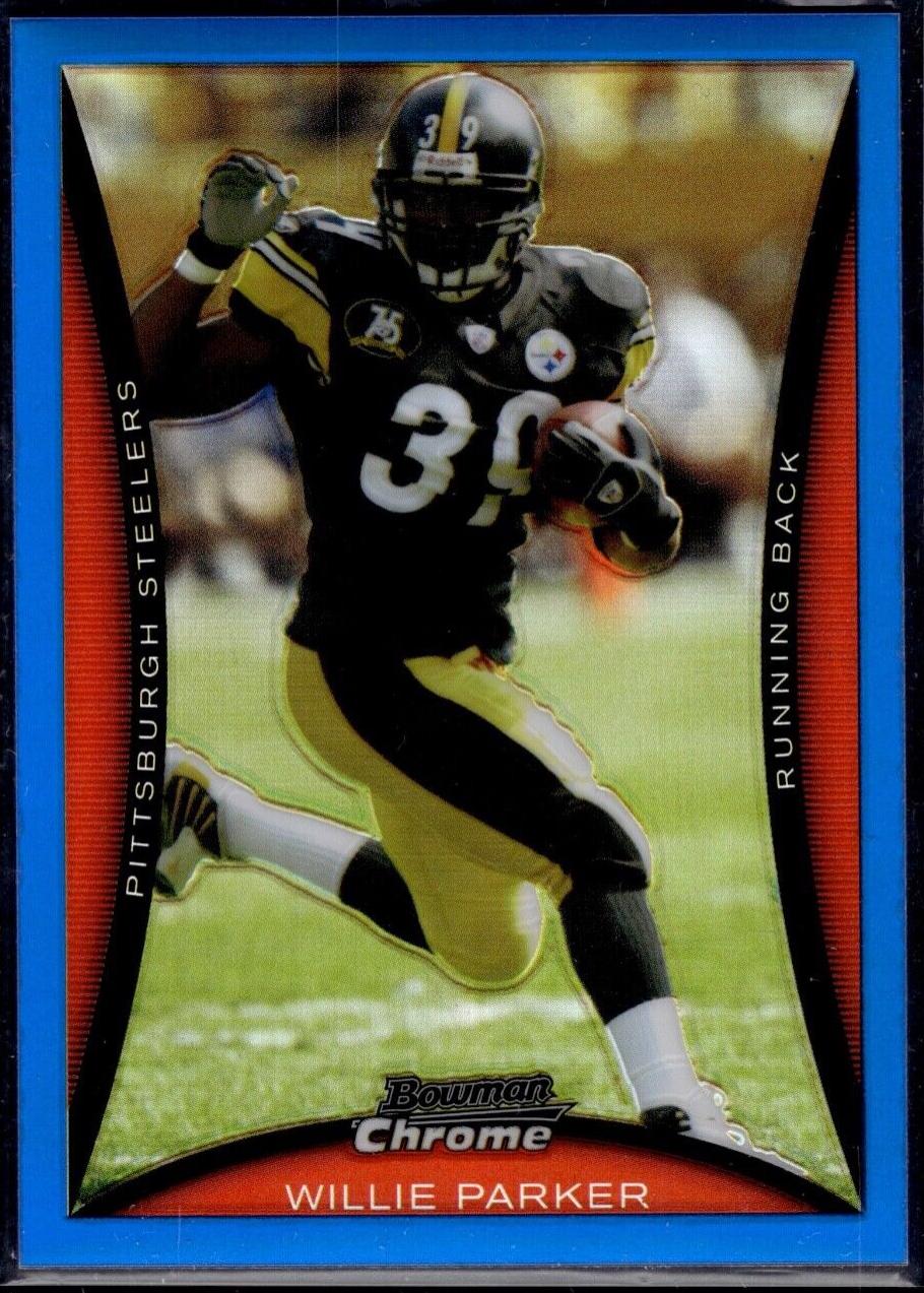 Willie Parker [Blue Refractor] #BC137