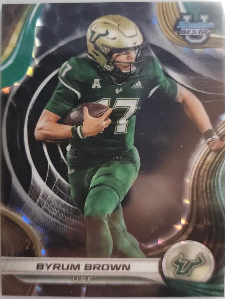 Byrum Brown [Black Geometric Refractor] #72