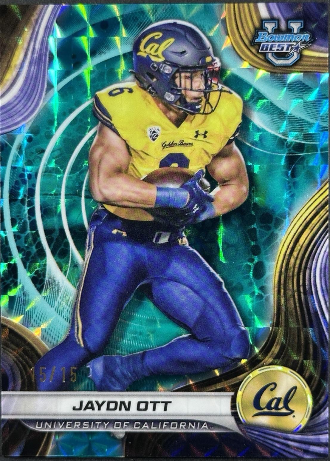 Jaydn Ott [Teal Geometric Refractor] #17