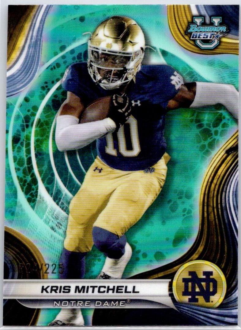 Kris Mitchell [Aqua Refractor] #95