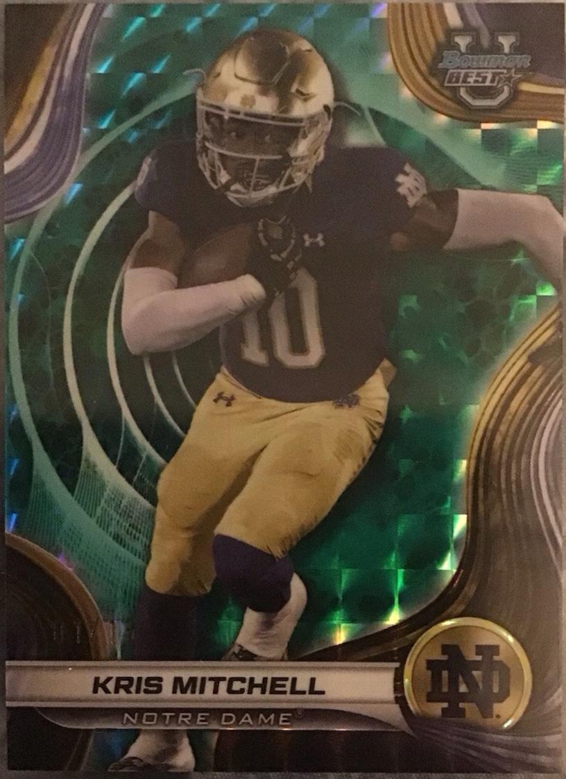 Kris Mitchell [Teal Geometric Refractor] #95