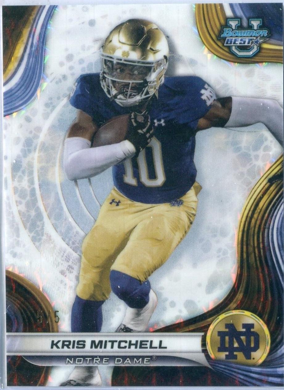 Kris Mitchell [White Geometric Refractor] #95