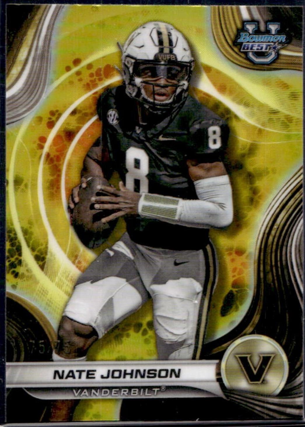Nate Johnson [Yellow Refractor] #24