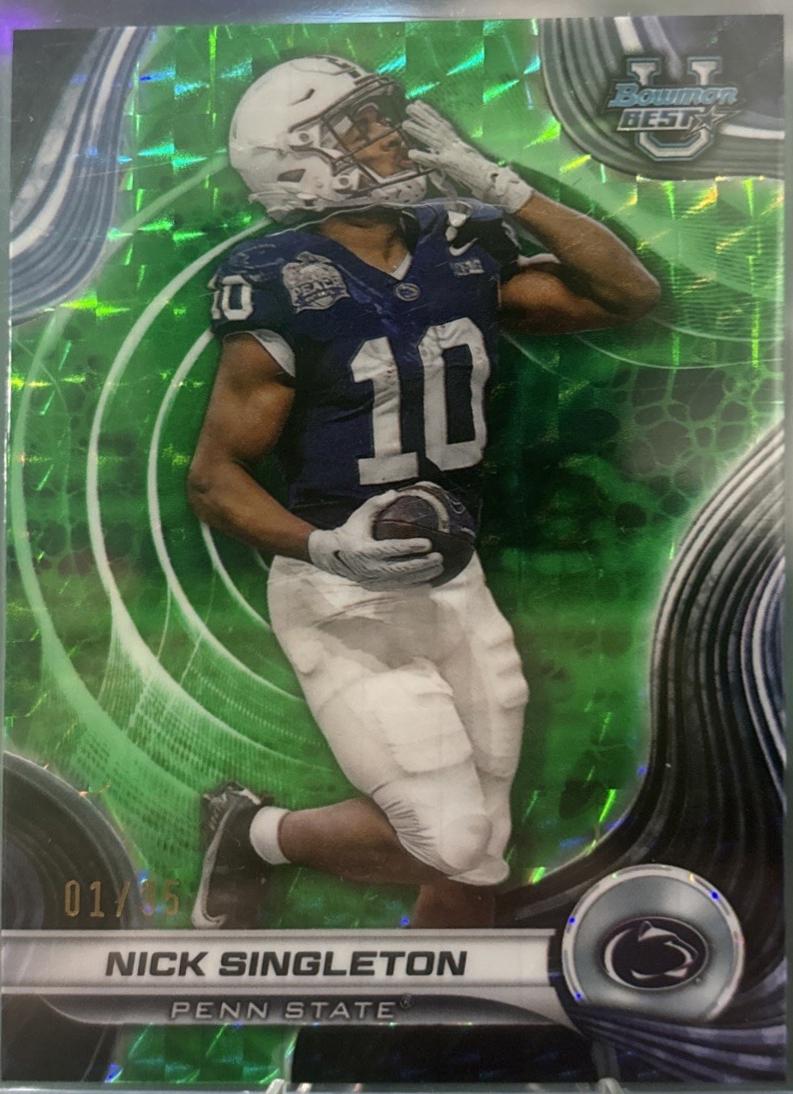 Nick Singleton [Lime Green Geometric Refractor] #26