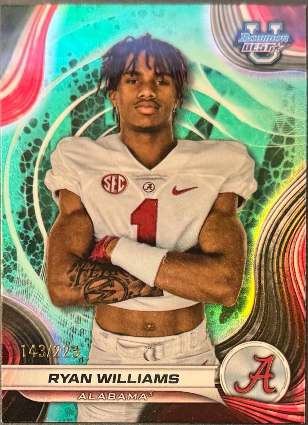 Ryan Williams [Aqua Refractor] #82