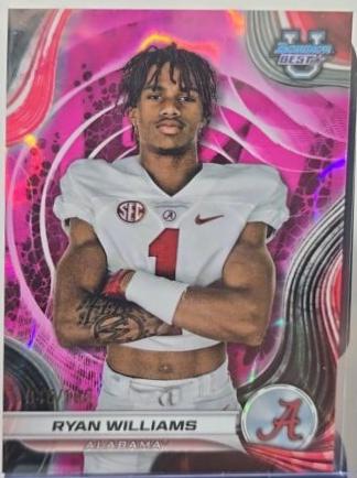Ryan Williams [Pink Lava Refractor] #82