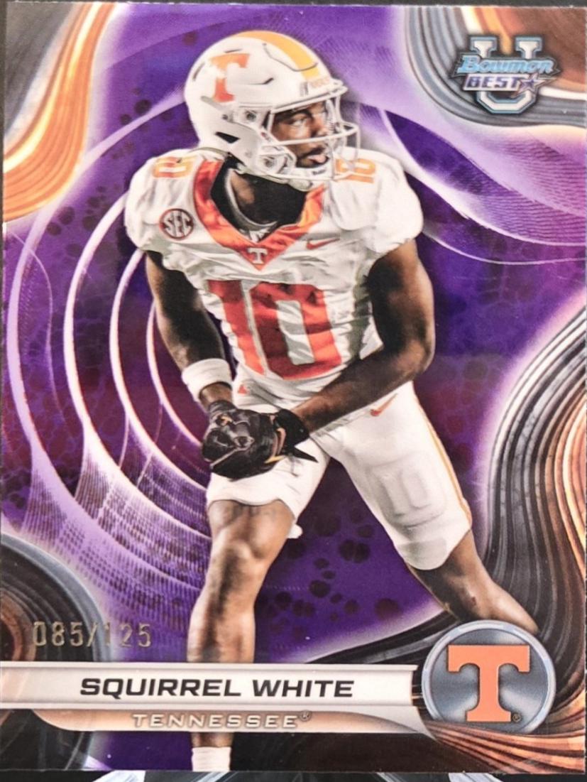 Squirrel White [Purple Refractor] #70