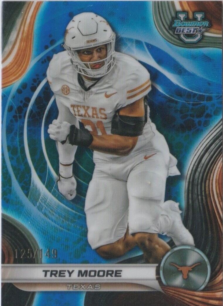 Trey Moore [Blue Refractor] #89