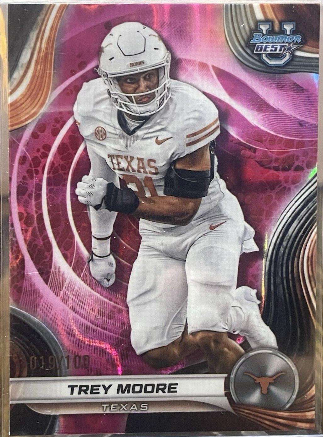 Trey Moore [Pink Lava Refractor] #89