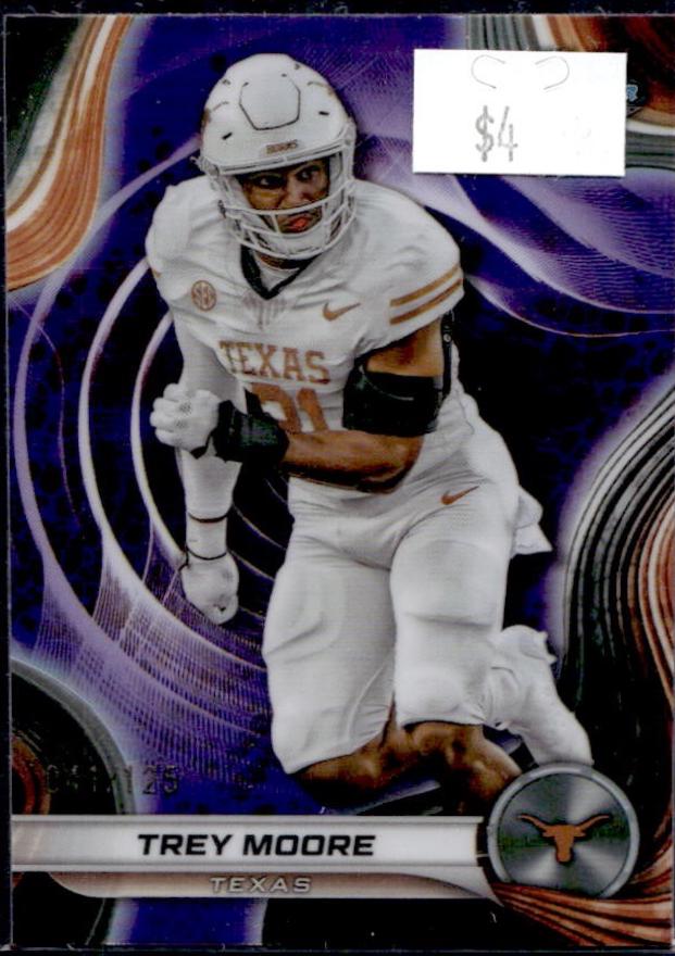 Trey Moore [Purple Refractor] #89