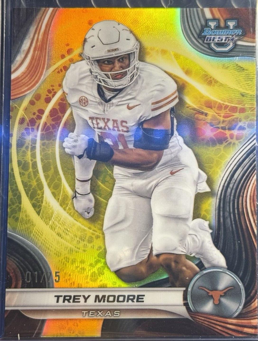 Trey Moore [Yellow Refractor] #89