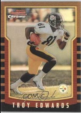 Troy Edwards [Refractor] #75