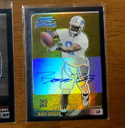 Boss Bailey [Autograph Gold Refractor] #233