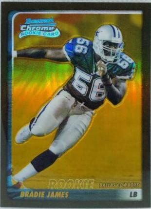 Bradie James [Gold Refractor] #141