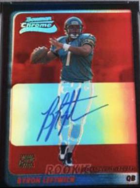 Byron Leftwich [Autograph Red Refractor] #221