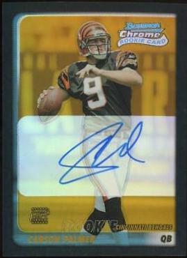 Carson Palmer [Autograph Gold Refractor] #237