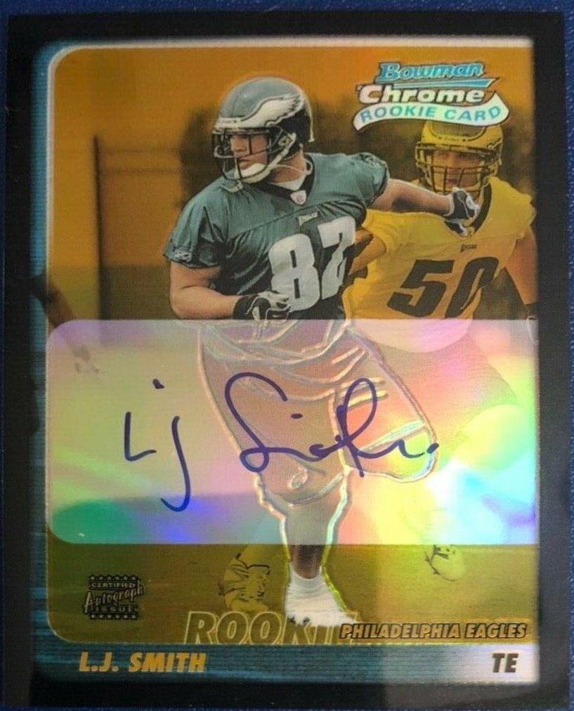 L.J. Smith [Autograph Gold Refractor] #232