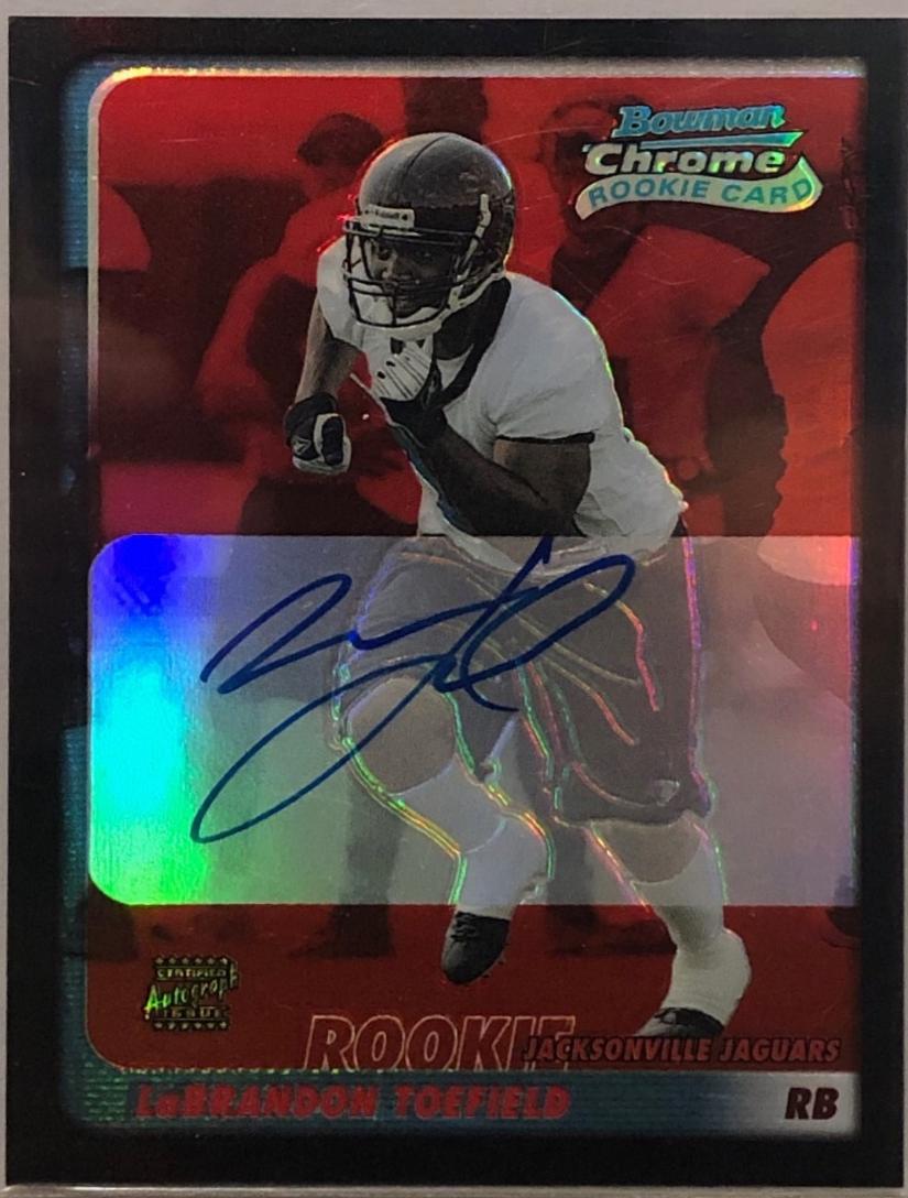 LaBrandon Toefield [Autograph Red Refractor] #243