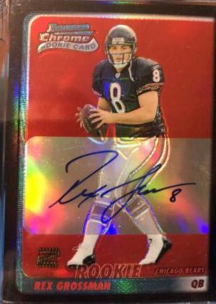 Rex Grossman [Red Refractor] #180